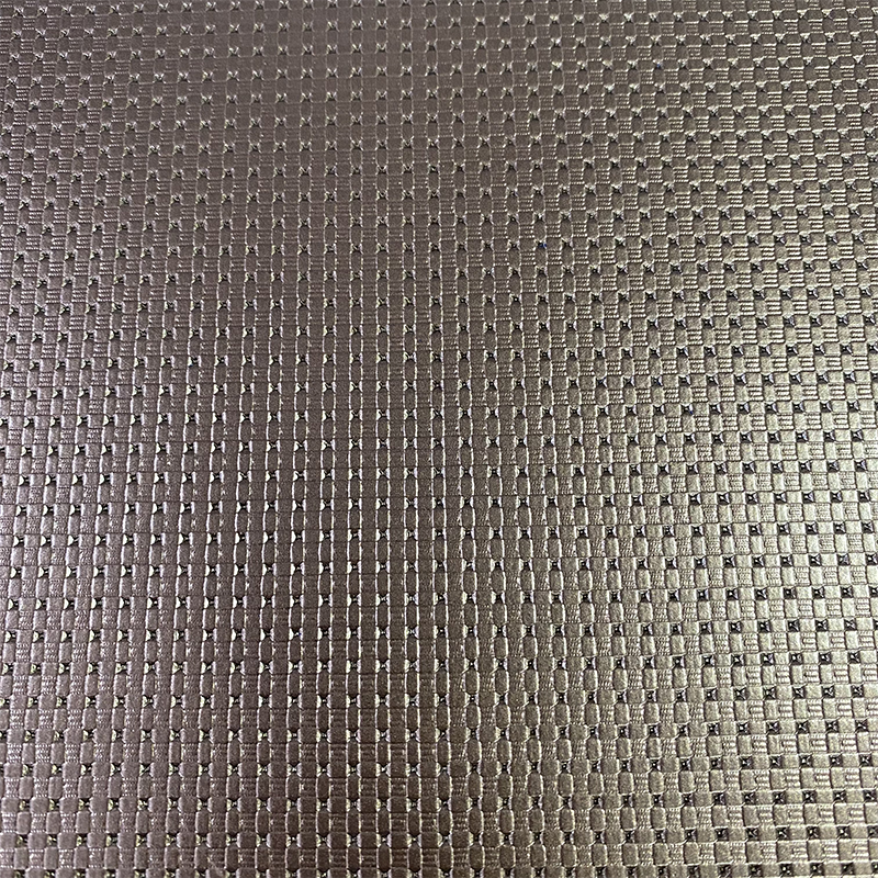Embossed artificial leather for shoes